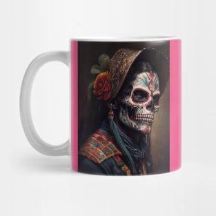 Day of the dead V3 - Men Oil paint Mug